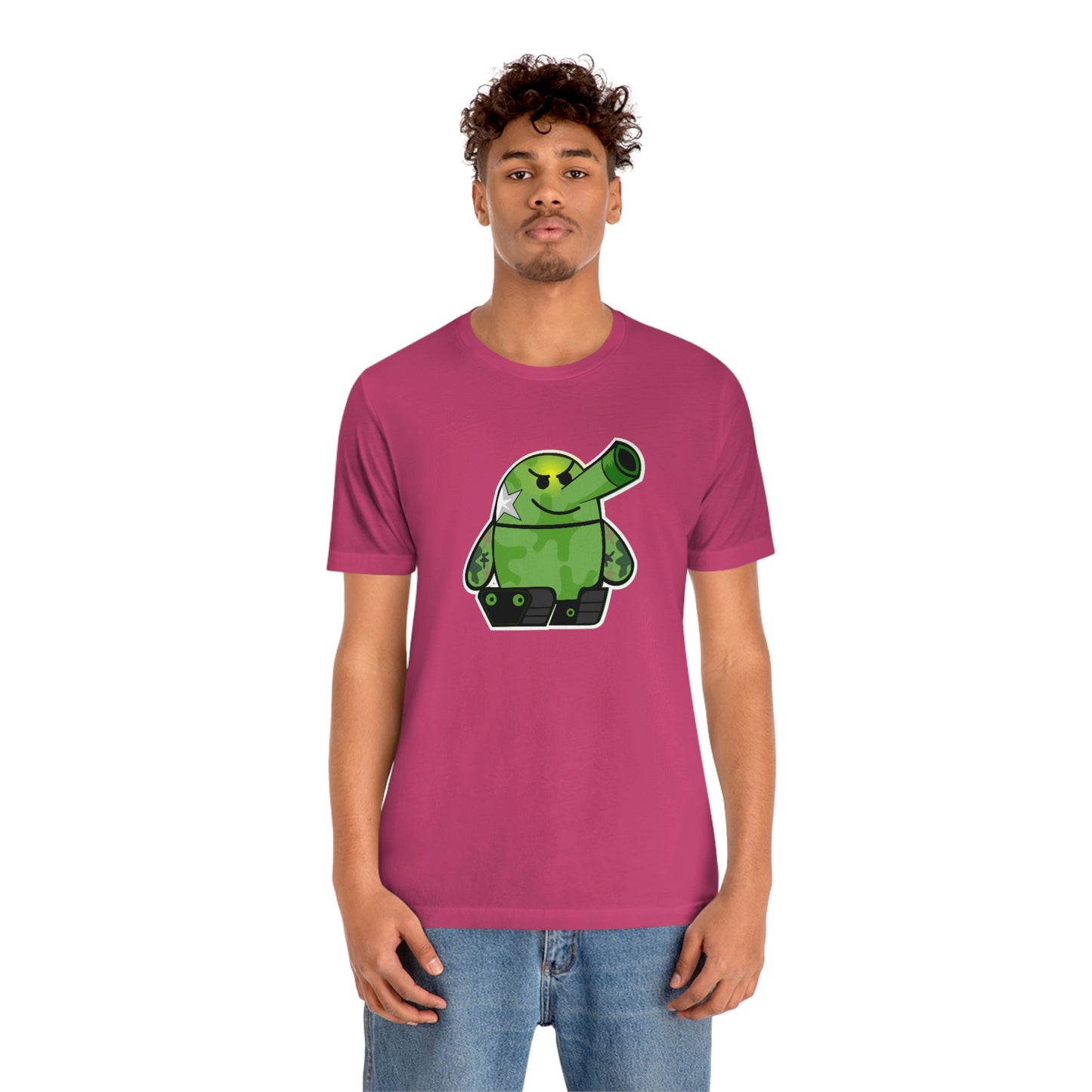 Smarmy Tank Cartoon Unisex T-shirt