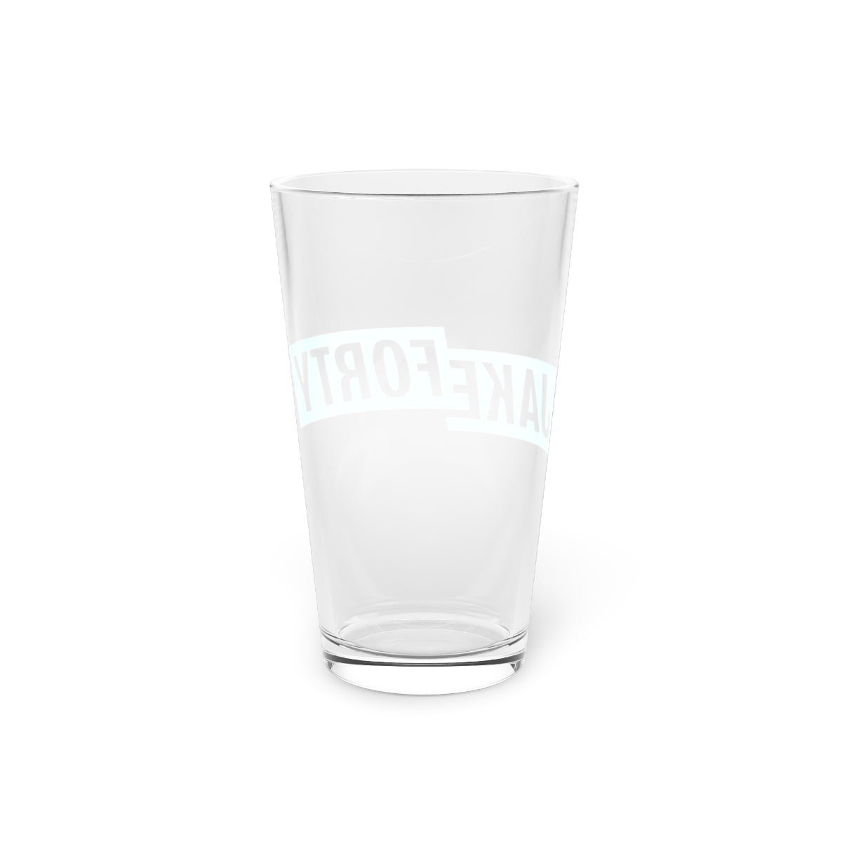 JakeForty Pint Glass, 16oz
