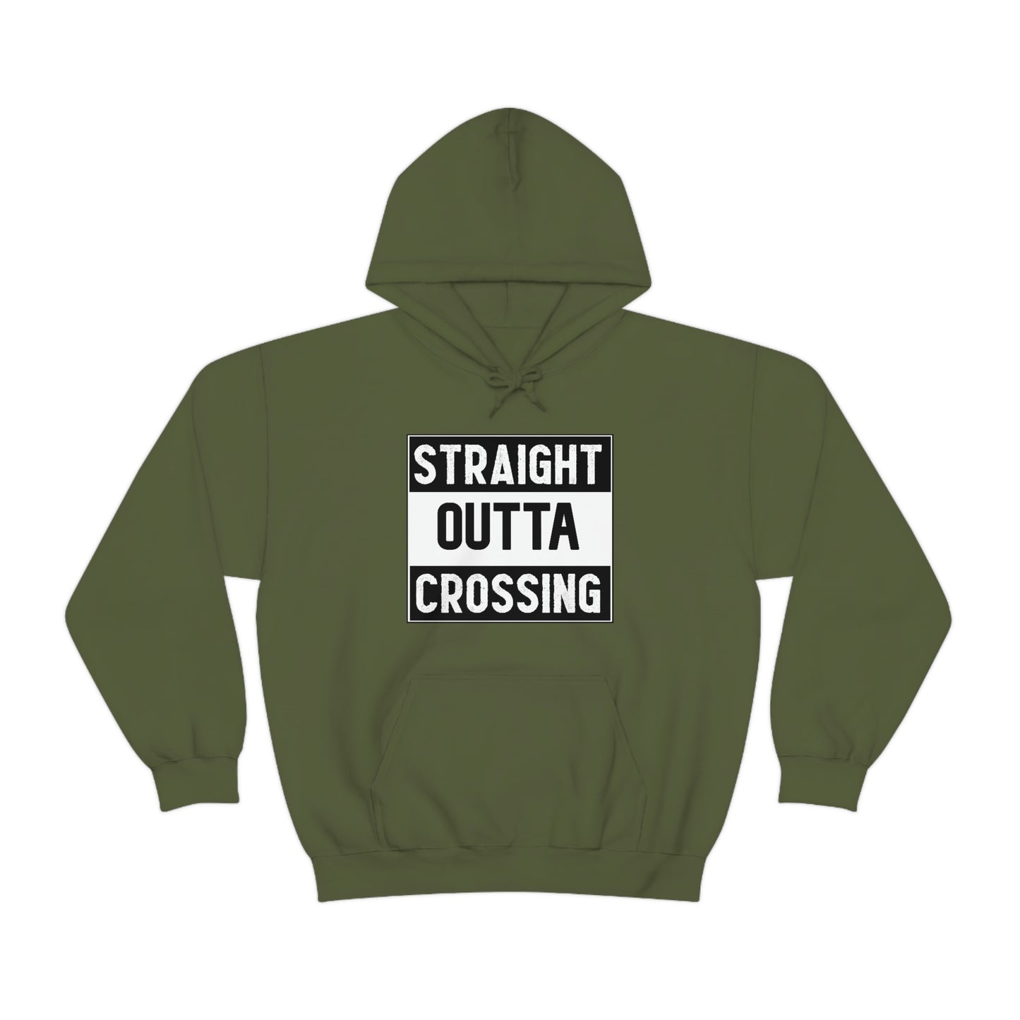 Straight Outta Crossing Unisex Hoodie
