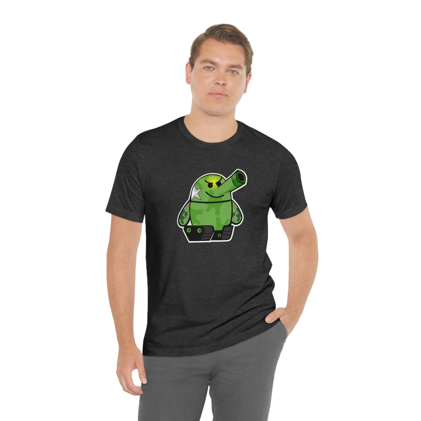 Smarmy Tank Cartoon Unisex T-shirt