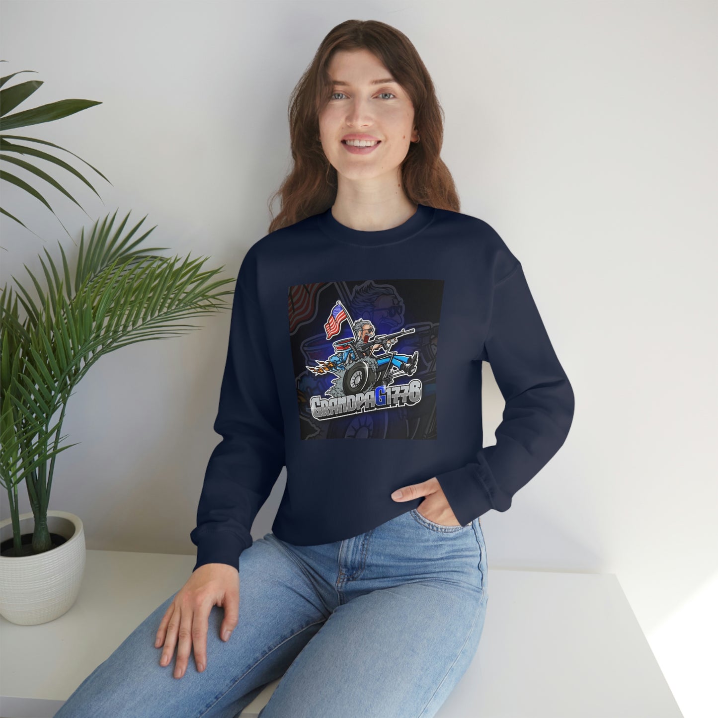 GrandpaG Silhouette Unisex Sweatshirt