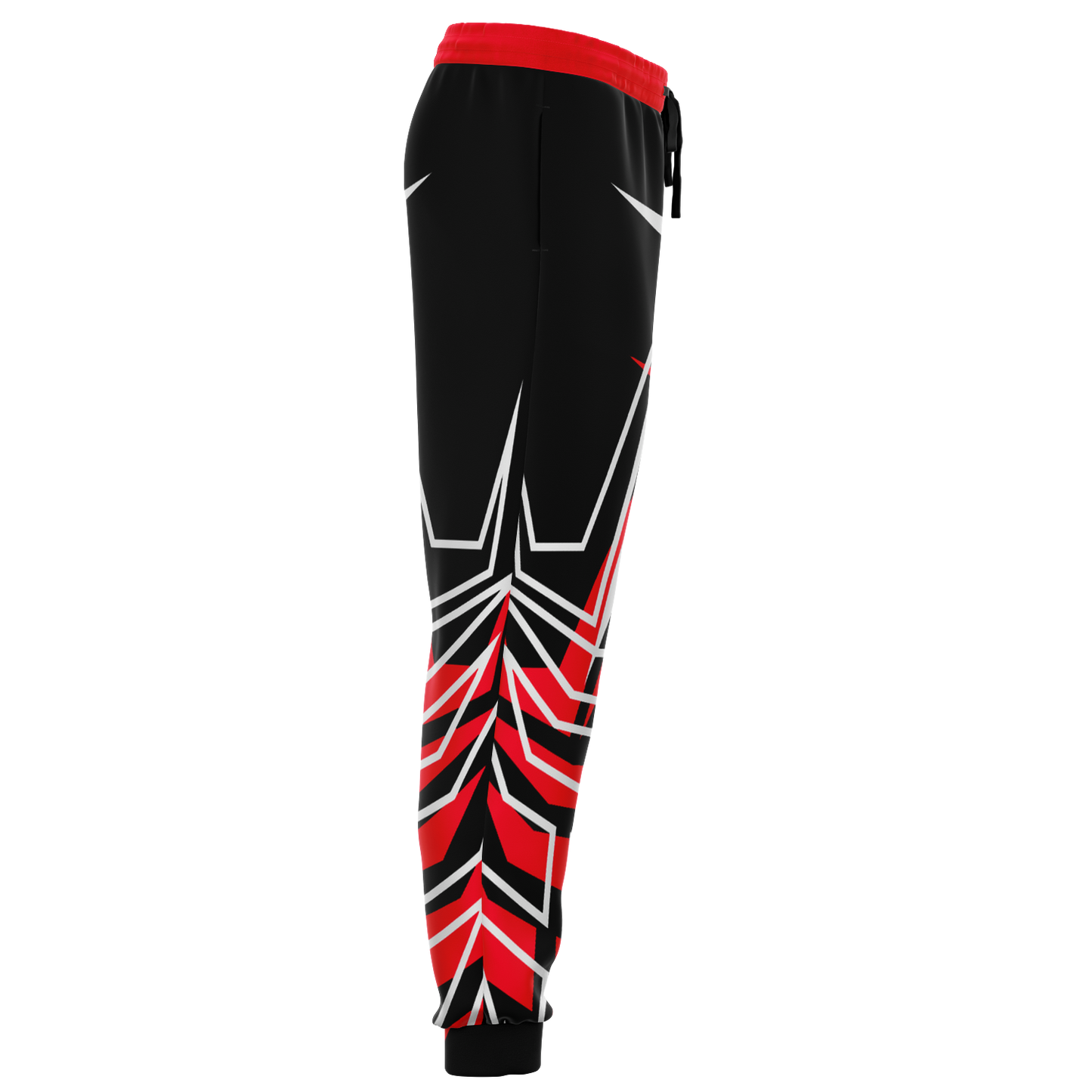 Red Bit Jogger Pants