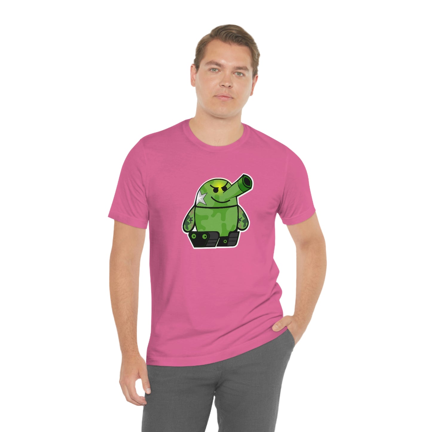 Smarmy Tank Cartoon Unisex T-shirt