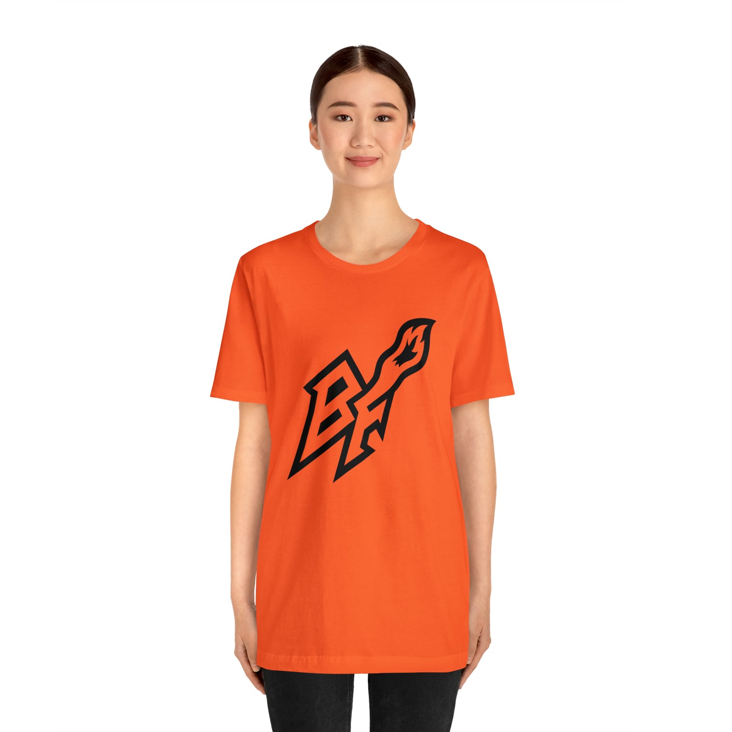 BlackFox Unisex T-shirt W/Black Logo