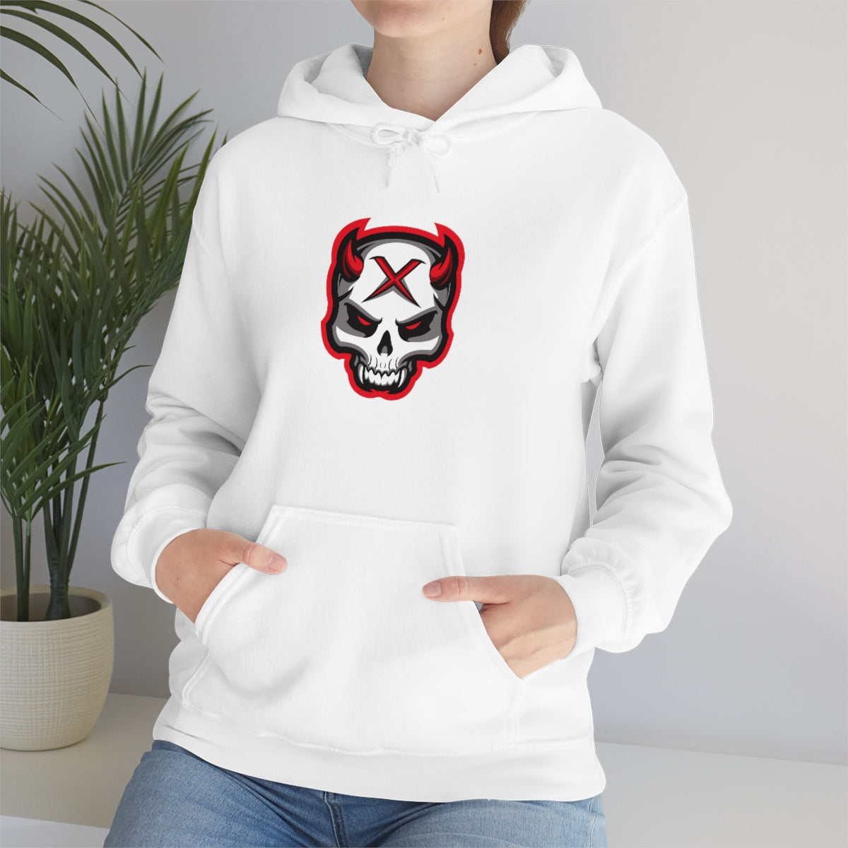 Red Bit Unisex Hoodie