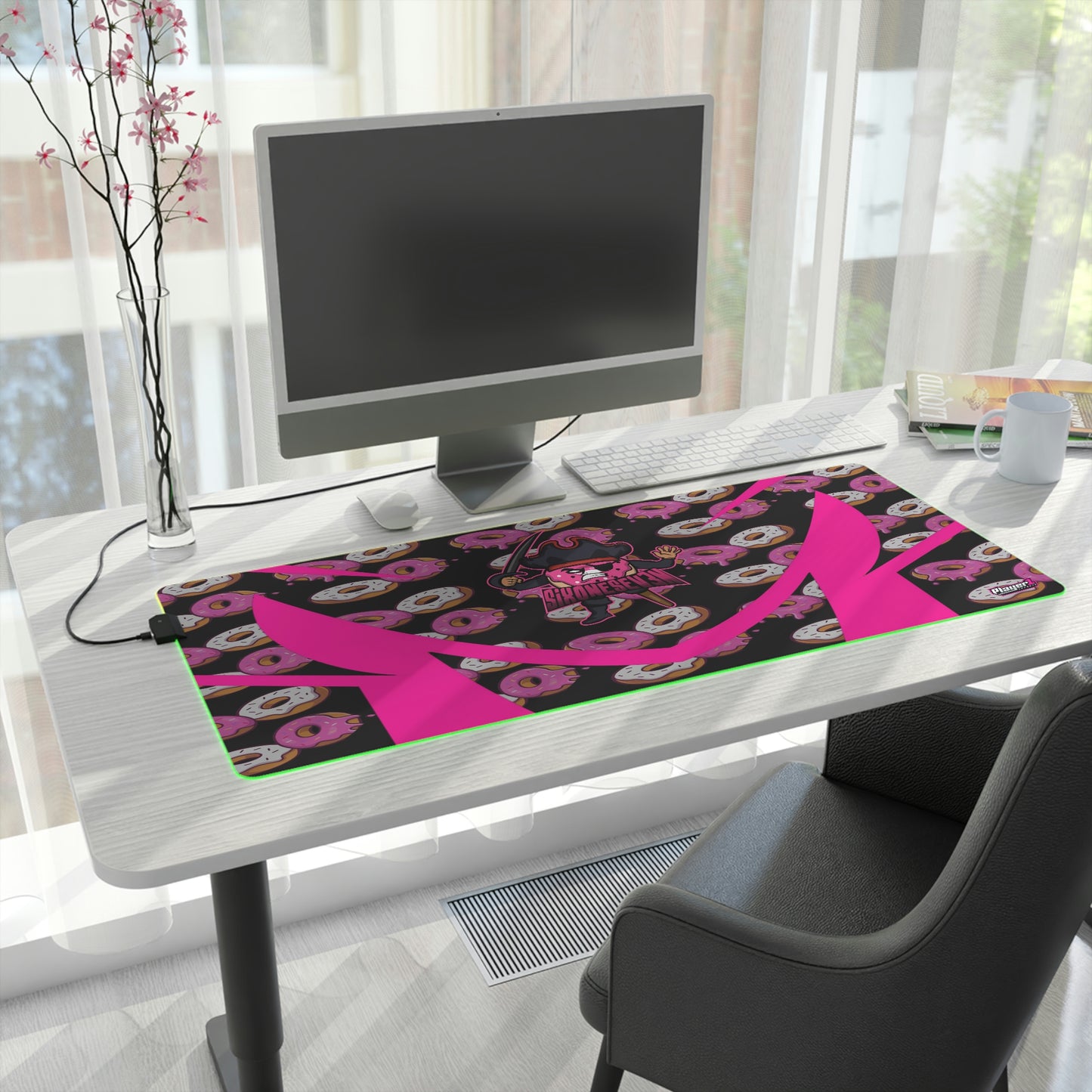 SixOneSev3n LED Gaming Mouse Pad