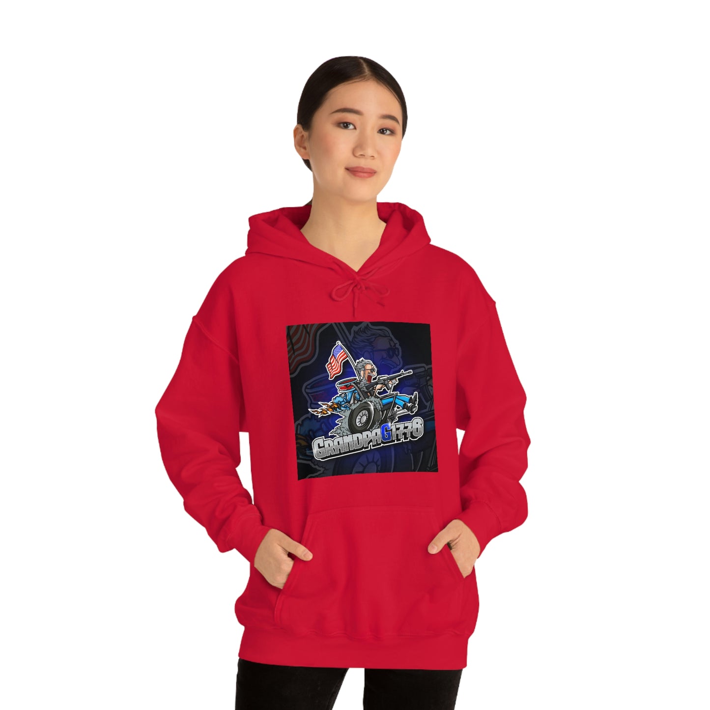 GrandpaG Silhouette Unisex Hoodie