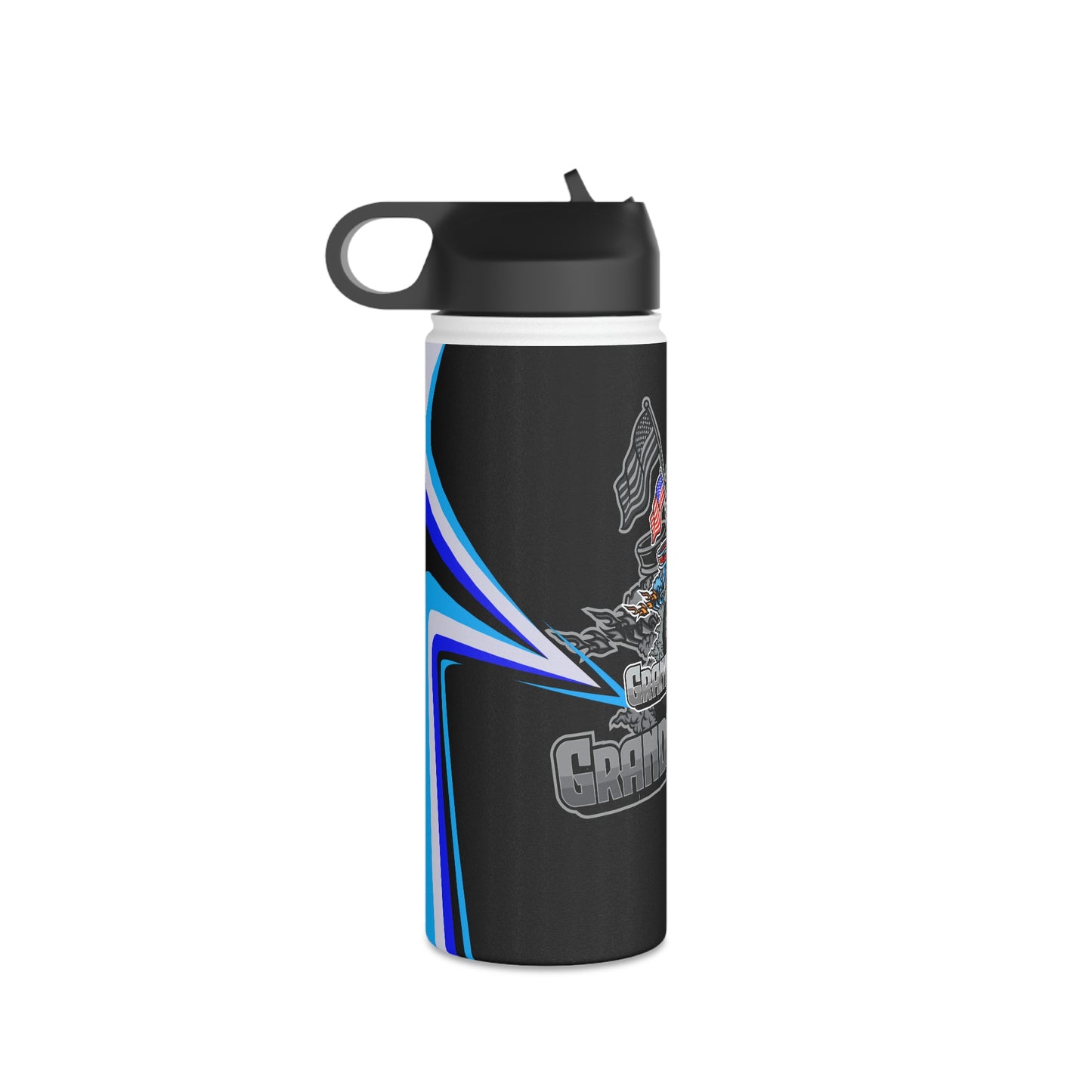 GrandpaG Stainless Steel Water Bottle, Standard Lid