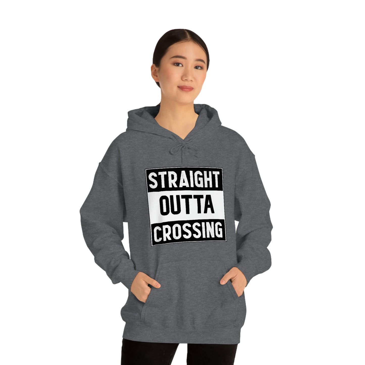 Straight Outta Crossing Unisex Hoodie