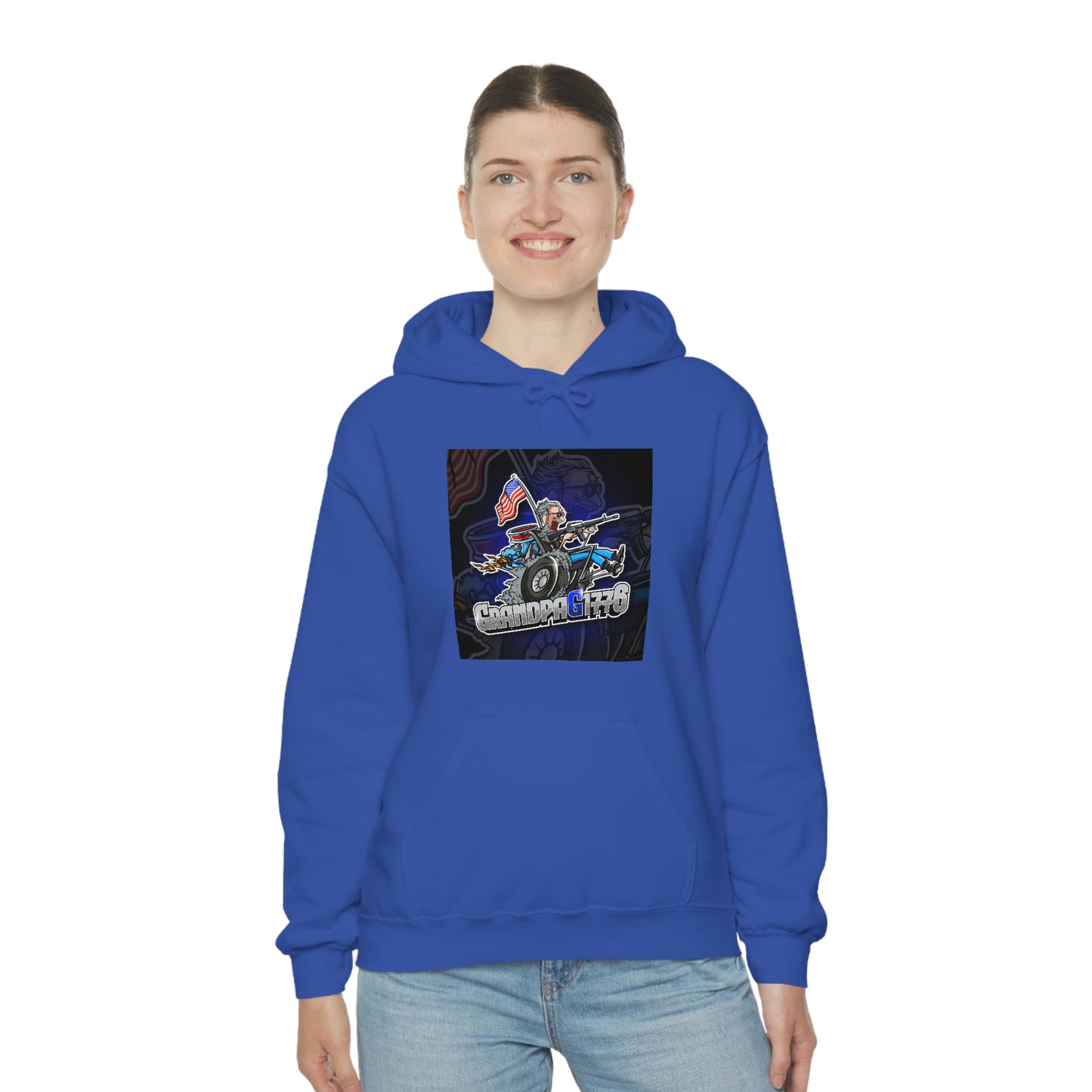 GrandpaG Silhouette Unisex Hoodie