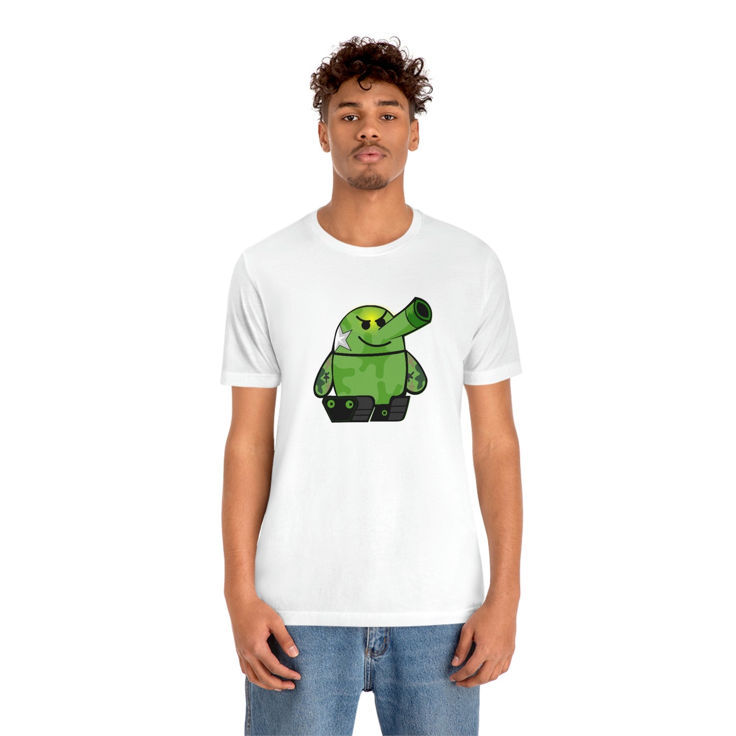 Smarmy Tank Cartoon Unisex T-shirt