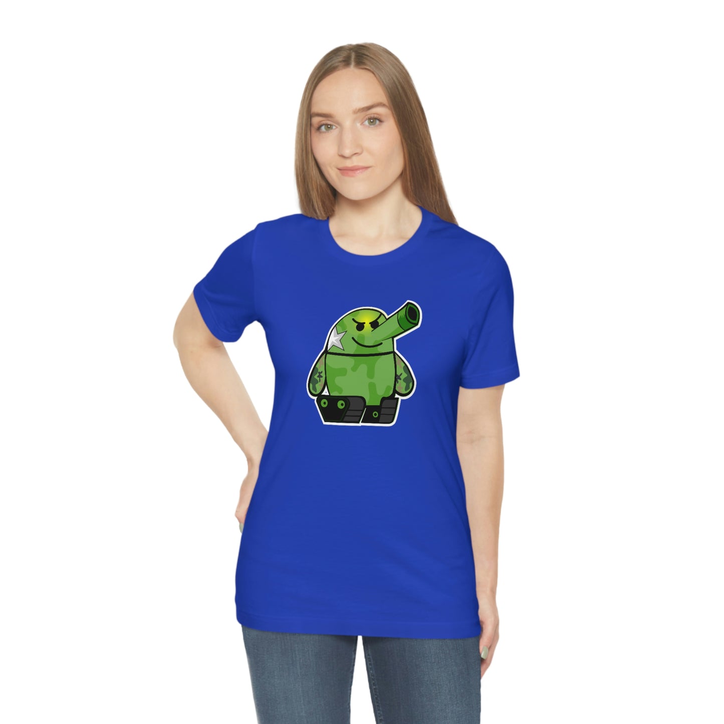Smarmy Tank Cartoon Unisex T-shirt