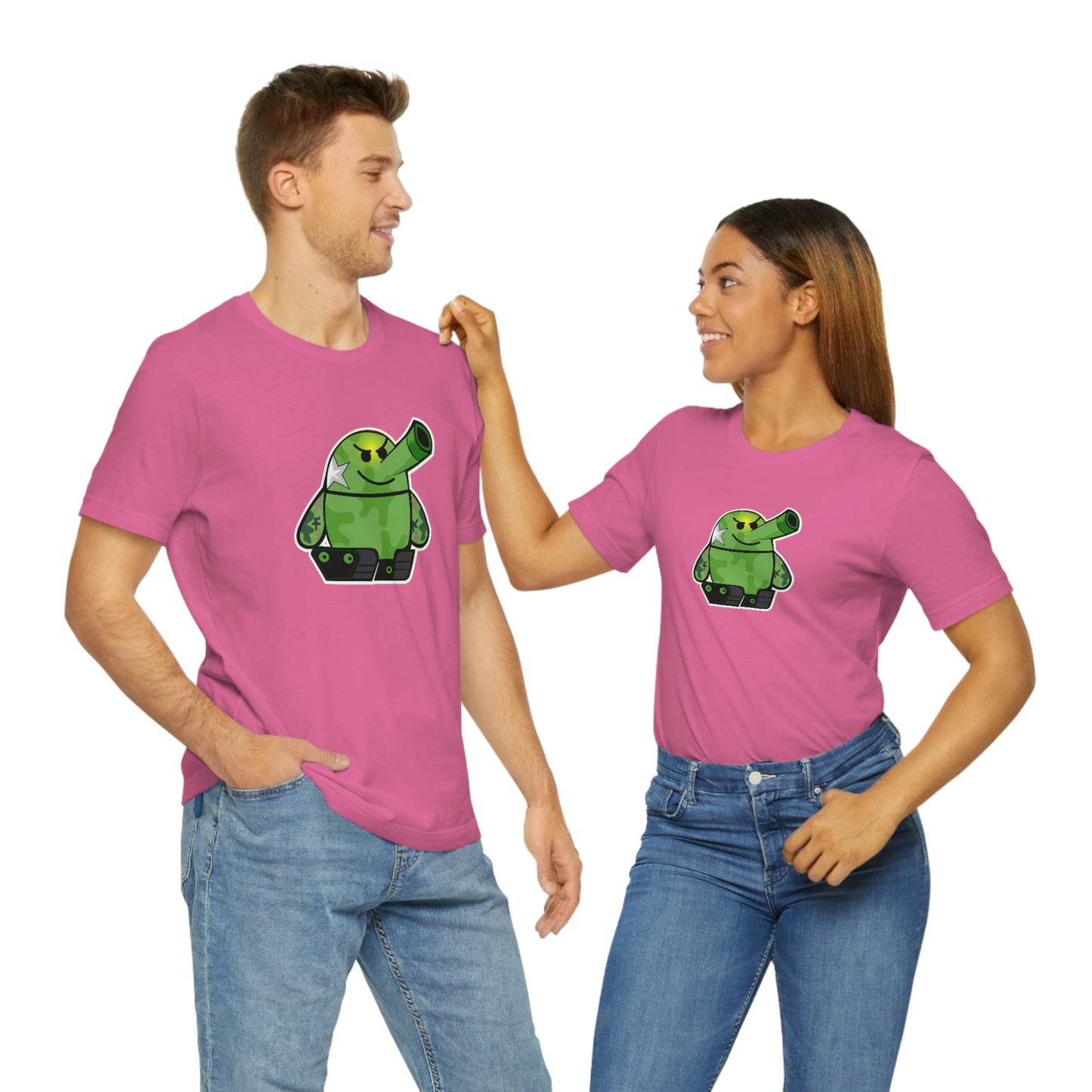 Smarmy Tank Cartoon Unisex T-shirt