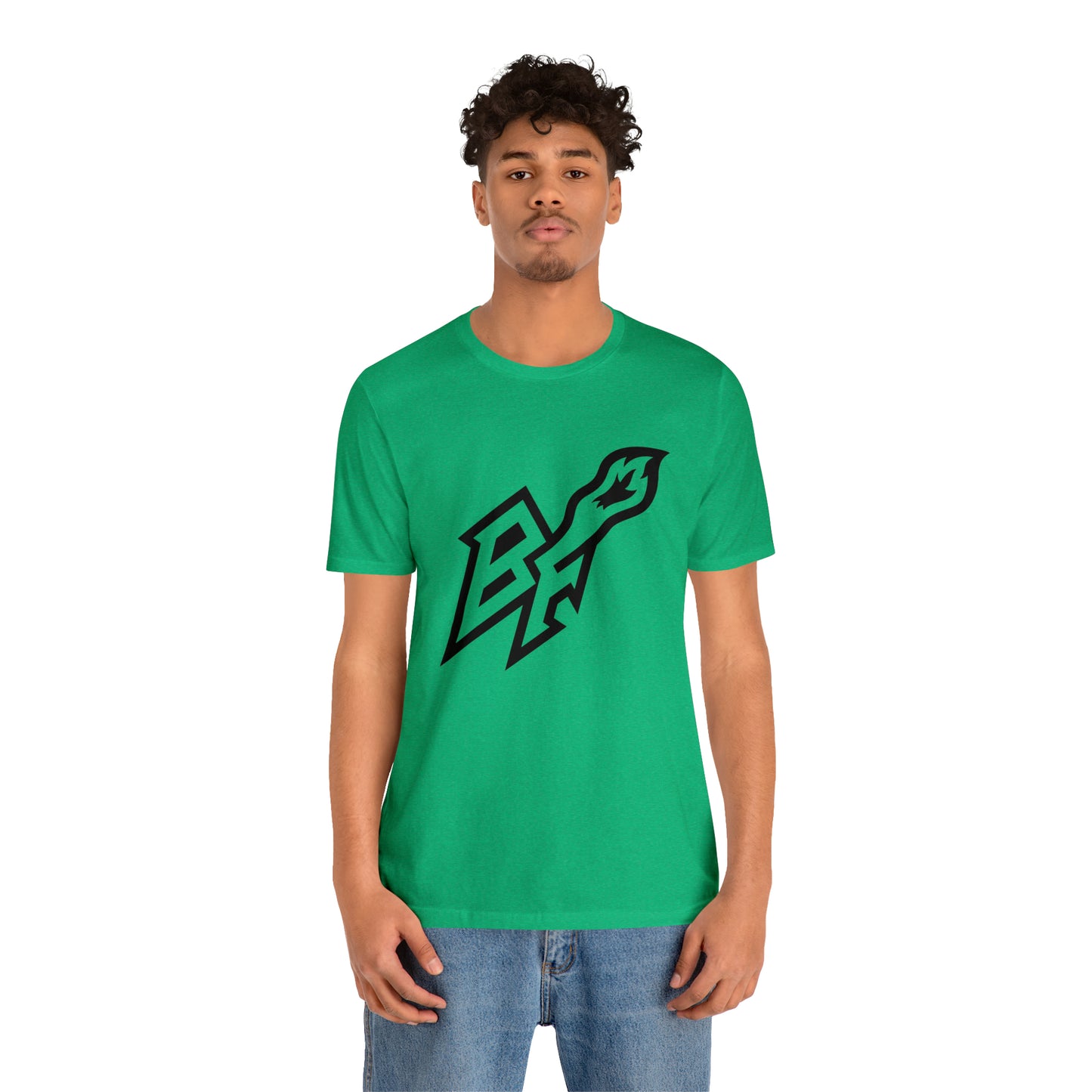 BlackFox Unisex T-shirt W/Black Logo