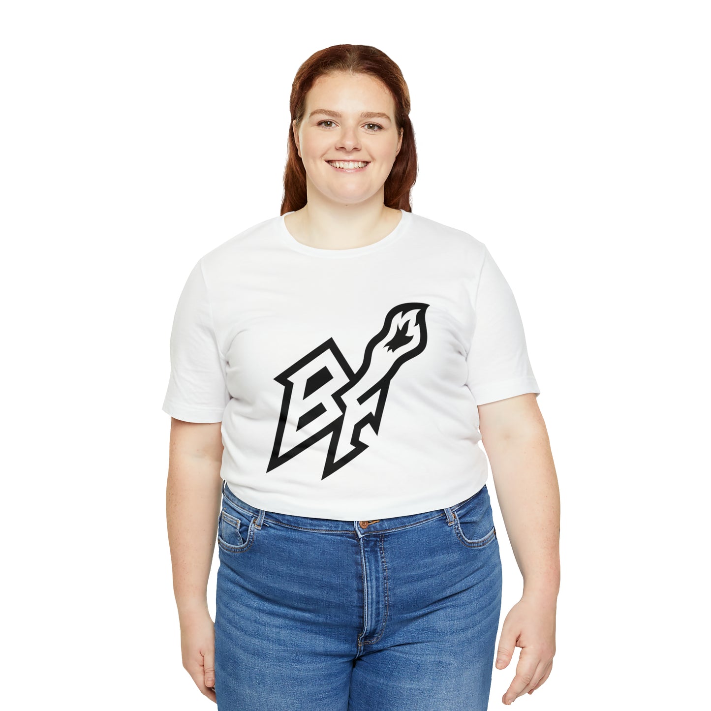 BlackFox Unisex T-shirt W/Black Logo