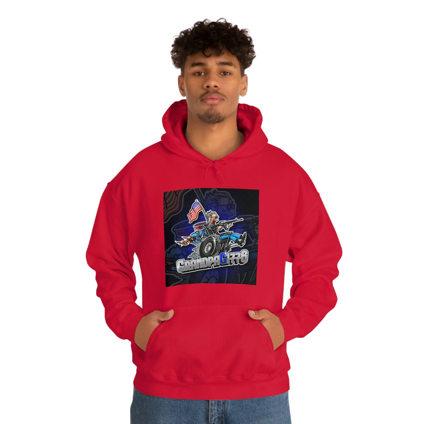 GrandpaG Silhouette Unisex Hoodie