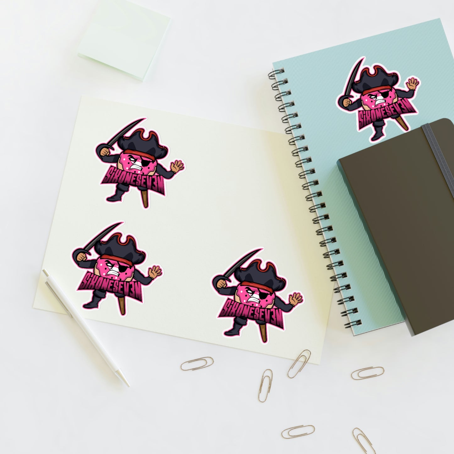SixOneSev3n Sticker Sheets