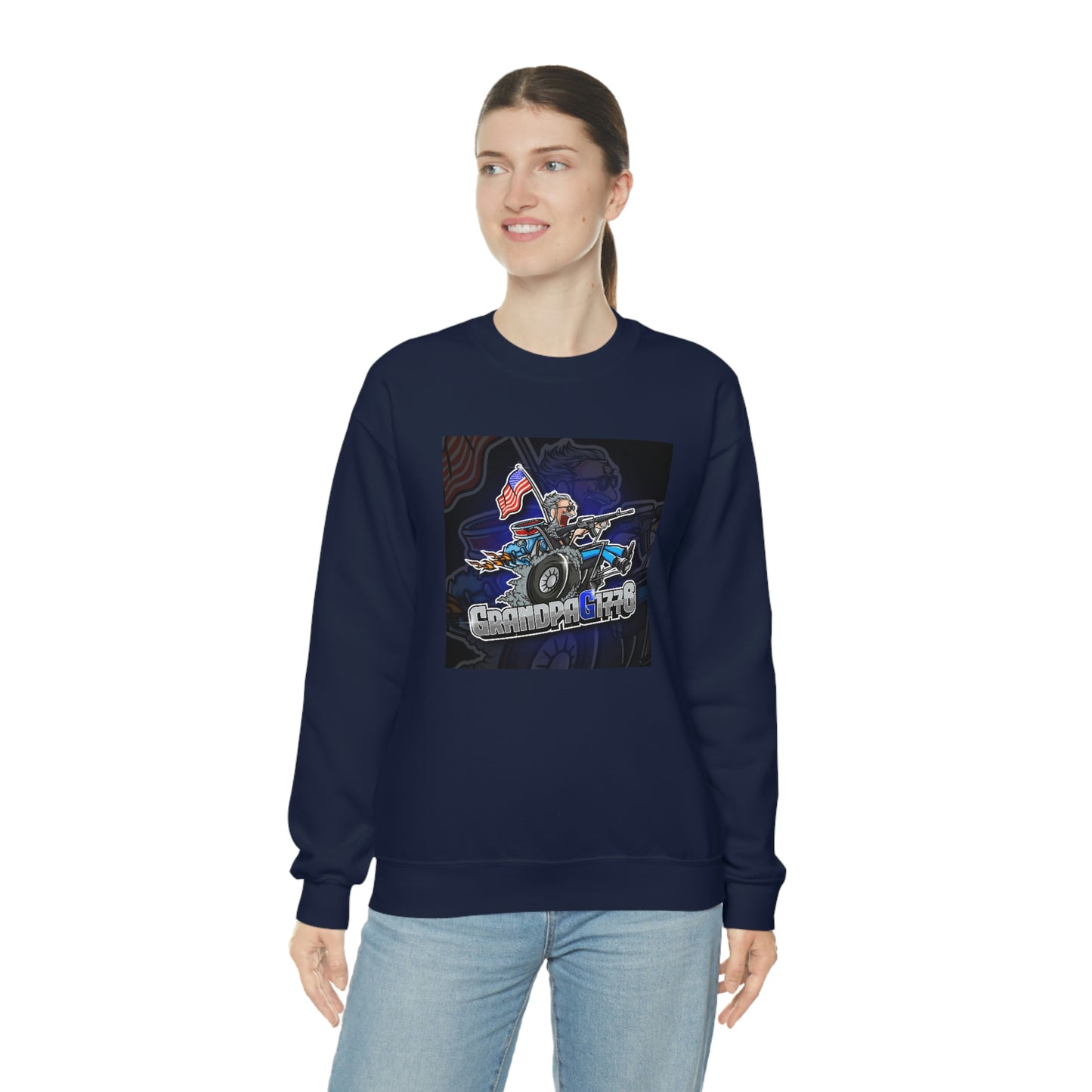 GrandpaG Silhouette Unisex Sweatshirt