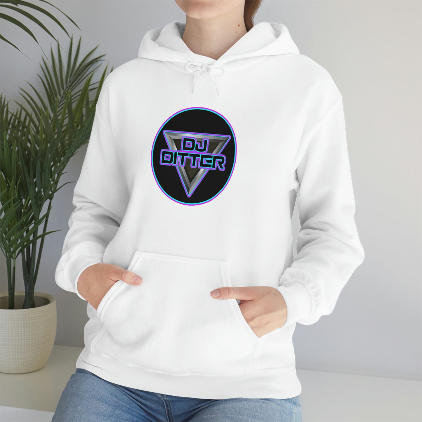 Dj Ditter Circle Logo Unisex Hoodie