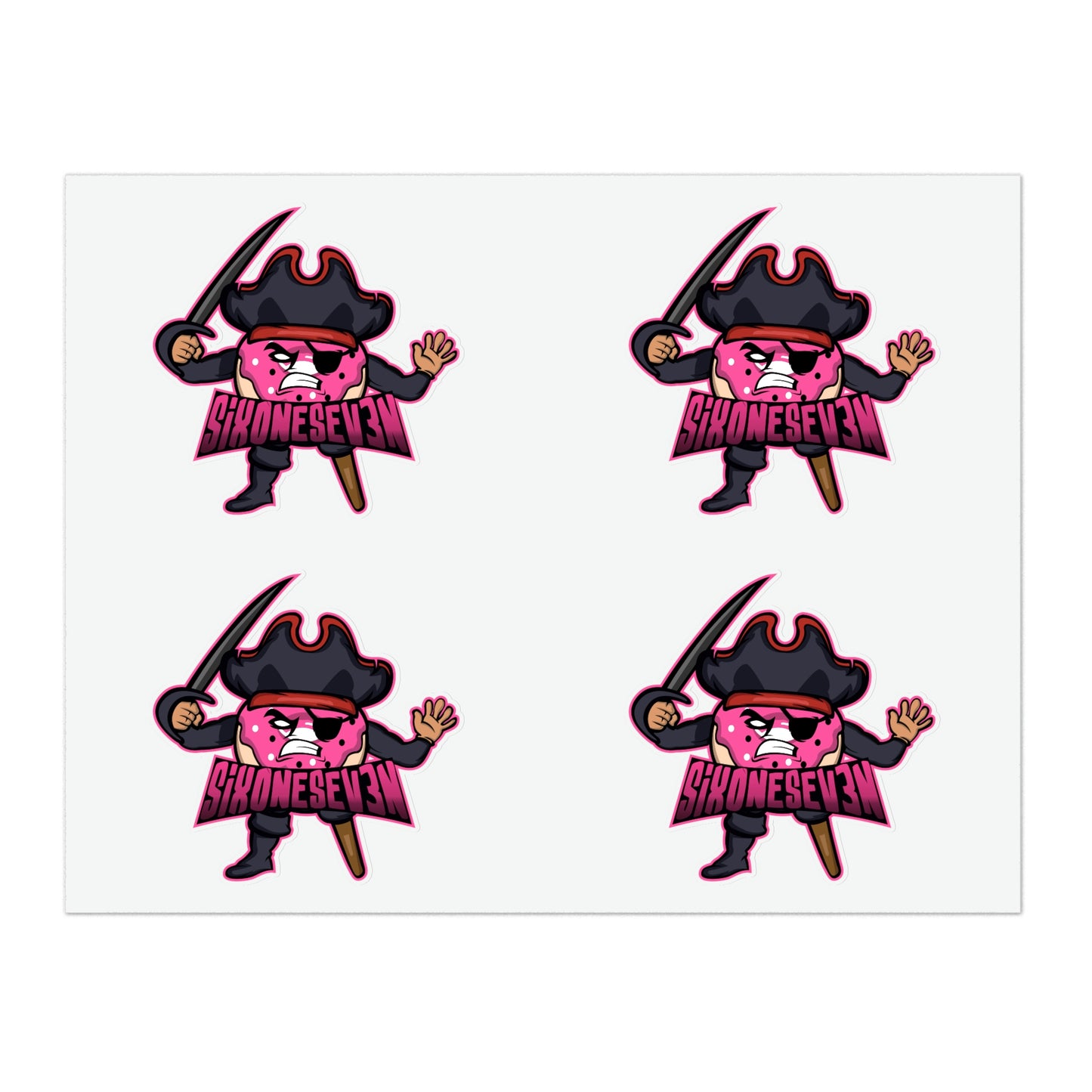 SixOneSev3n Sticker Sheets