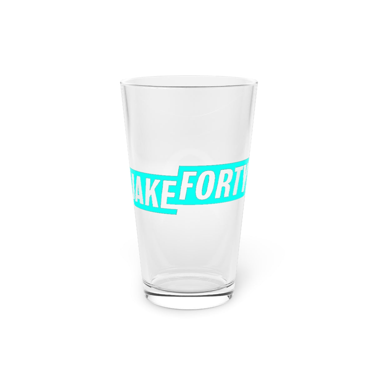 JakeForty Pint Glass, 16oz