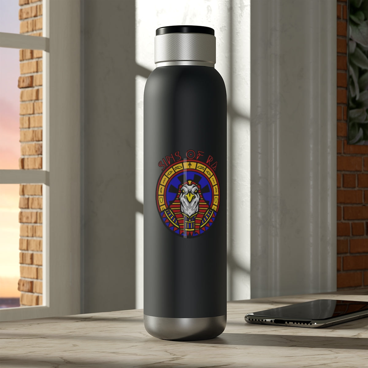 Sins Of Ra Soundwave Copper Vacuum Audio Bottle 22oz