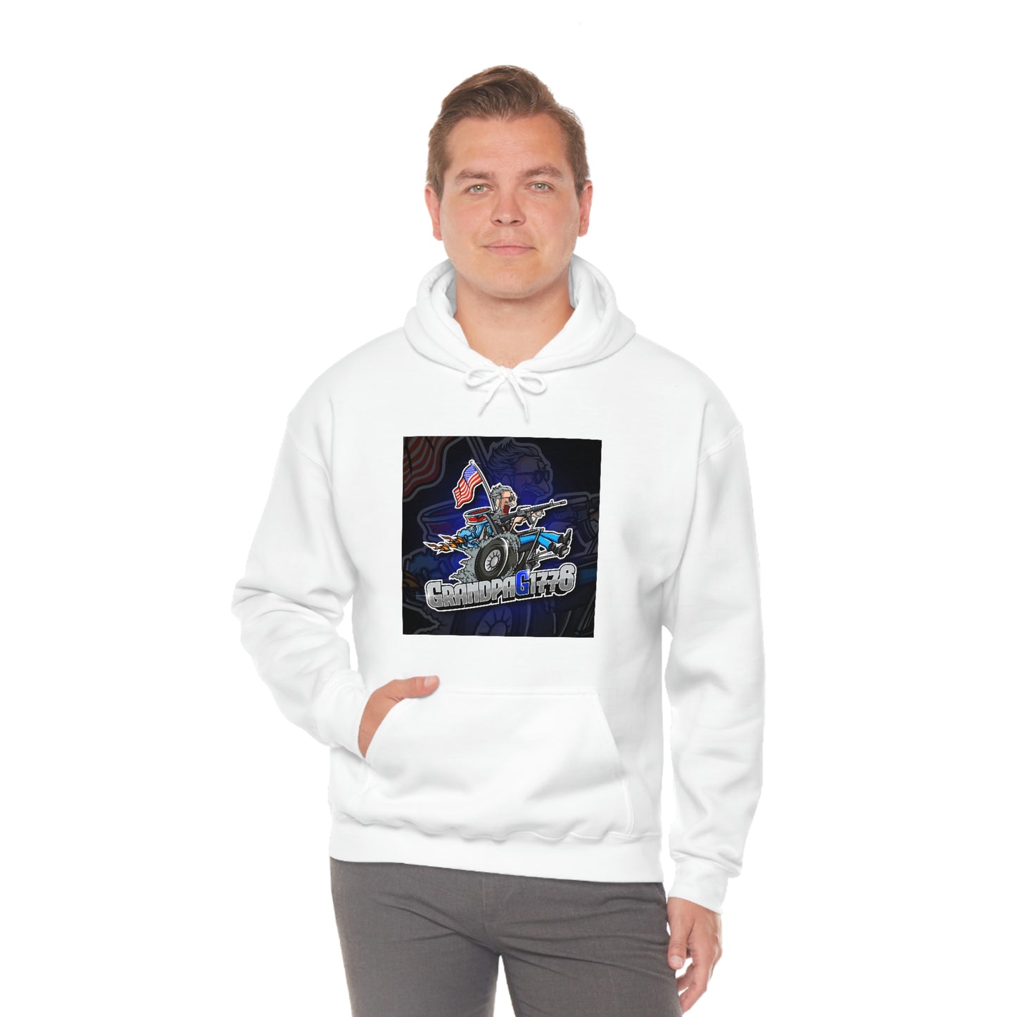 GrandpaG Silhouette Unisex Hoodie