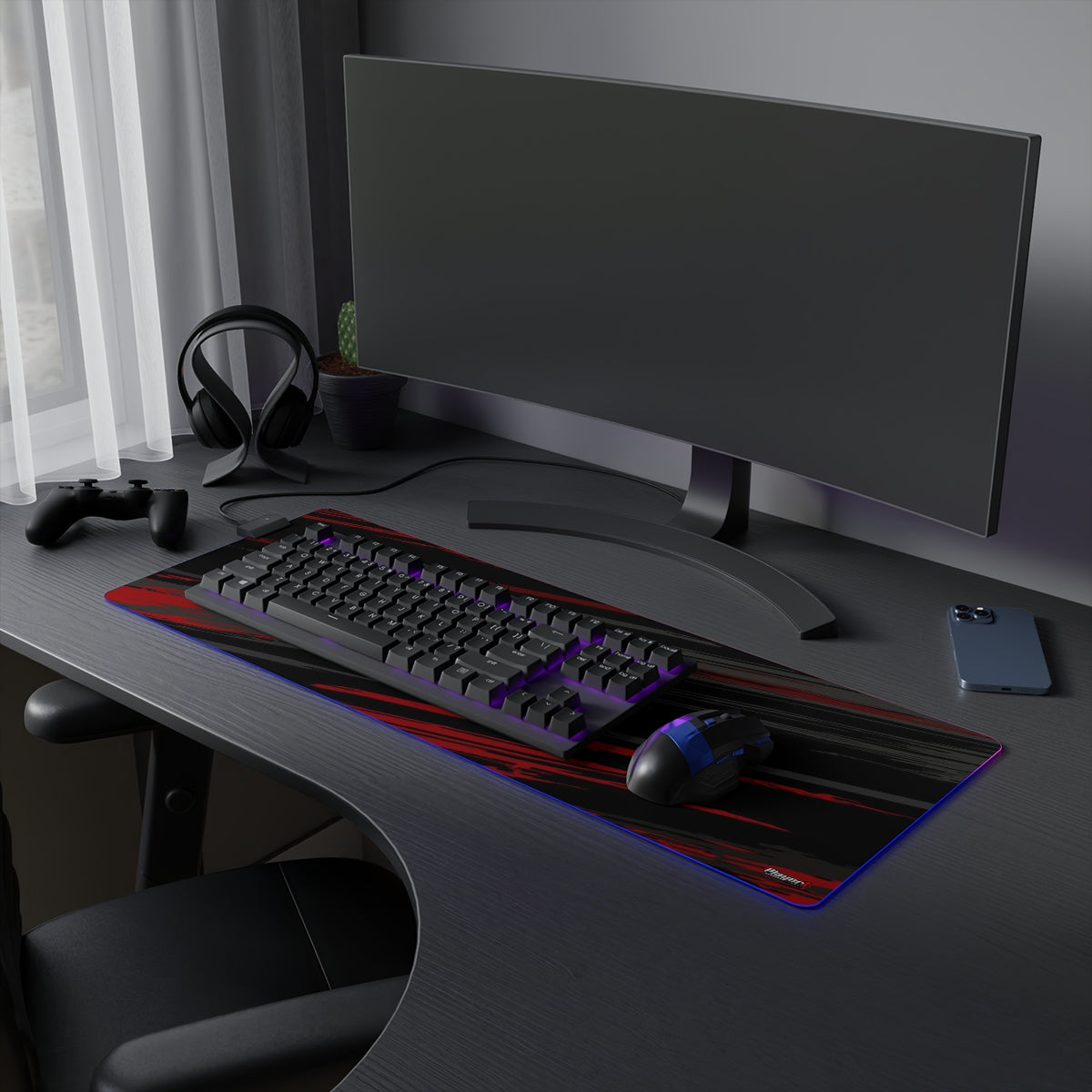 EliteTeam.Tv LED Gaming Mouse Pad