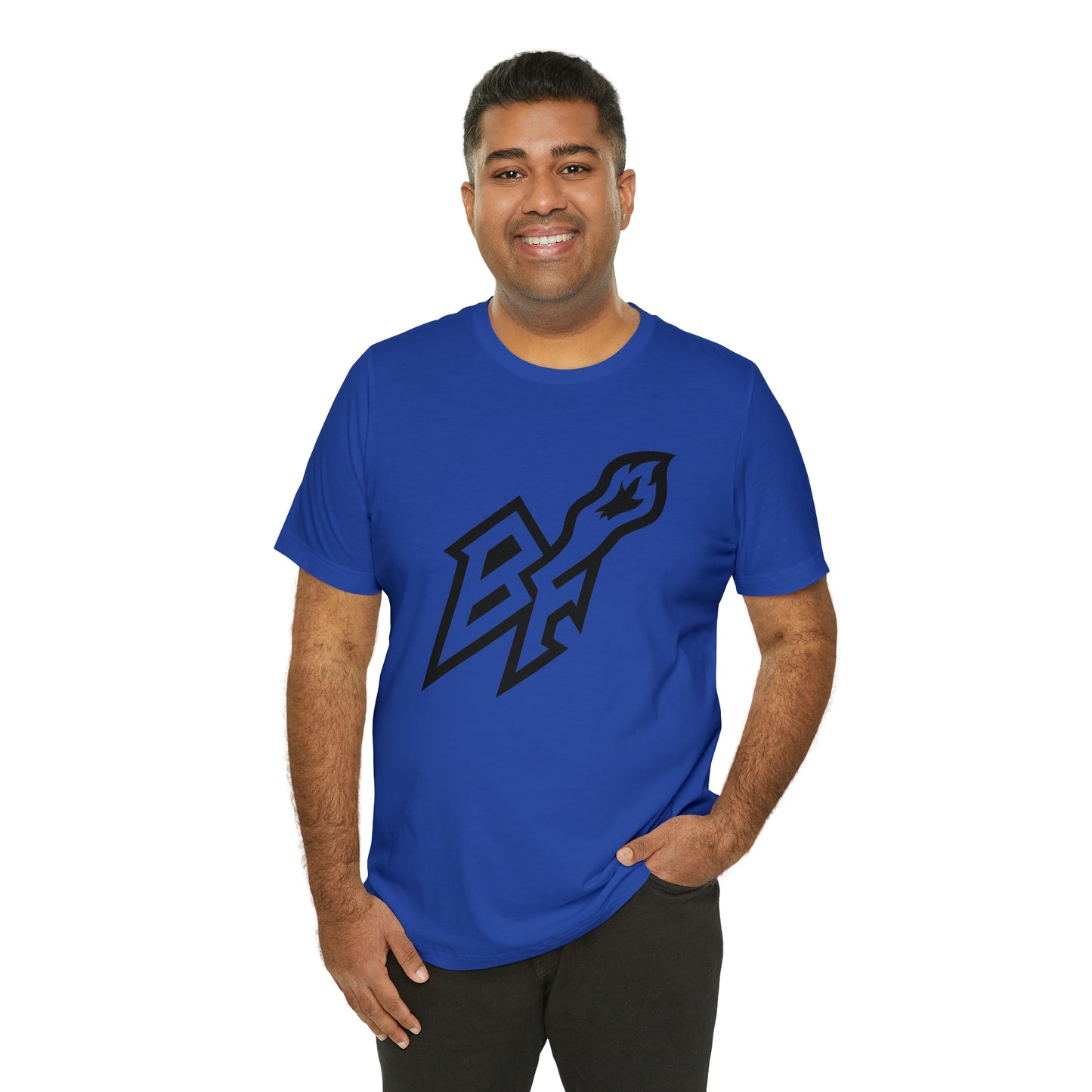 BlackFox Unisex T-shirt W/Black Logo