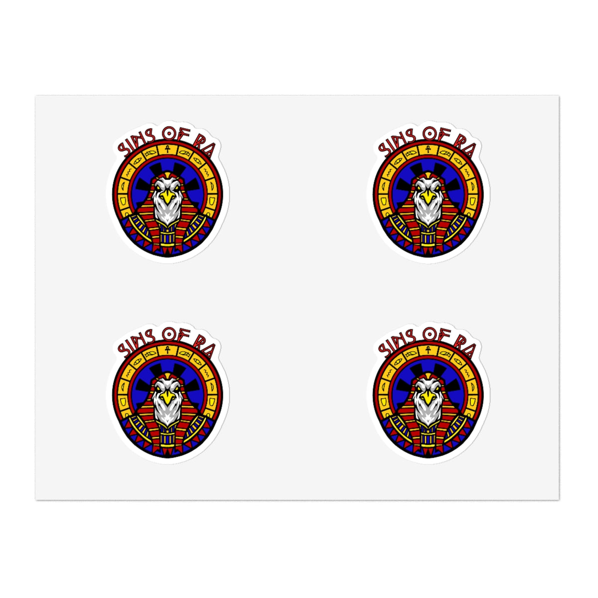Sins Of Ra Sticker Sheets
