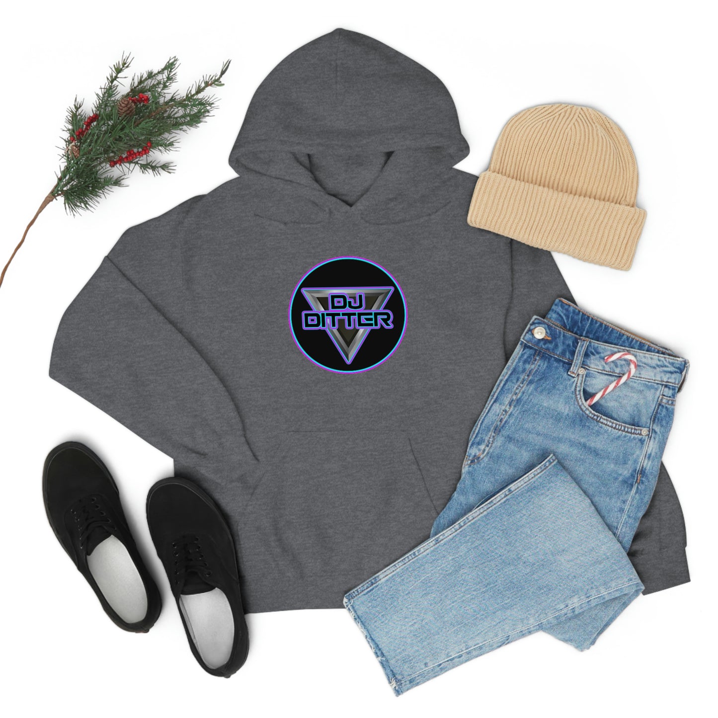Dj Ditter Circle Logo Unisex Hoodie