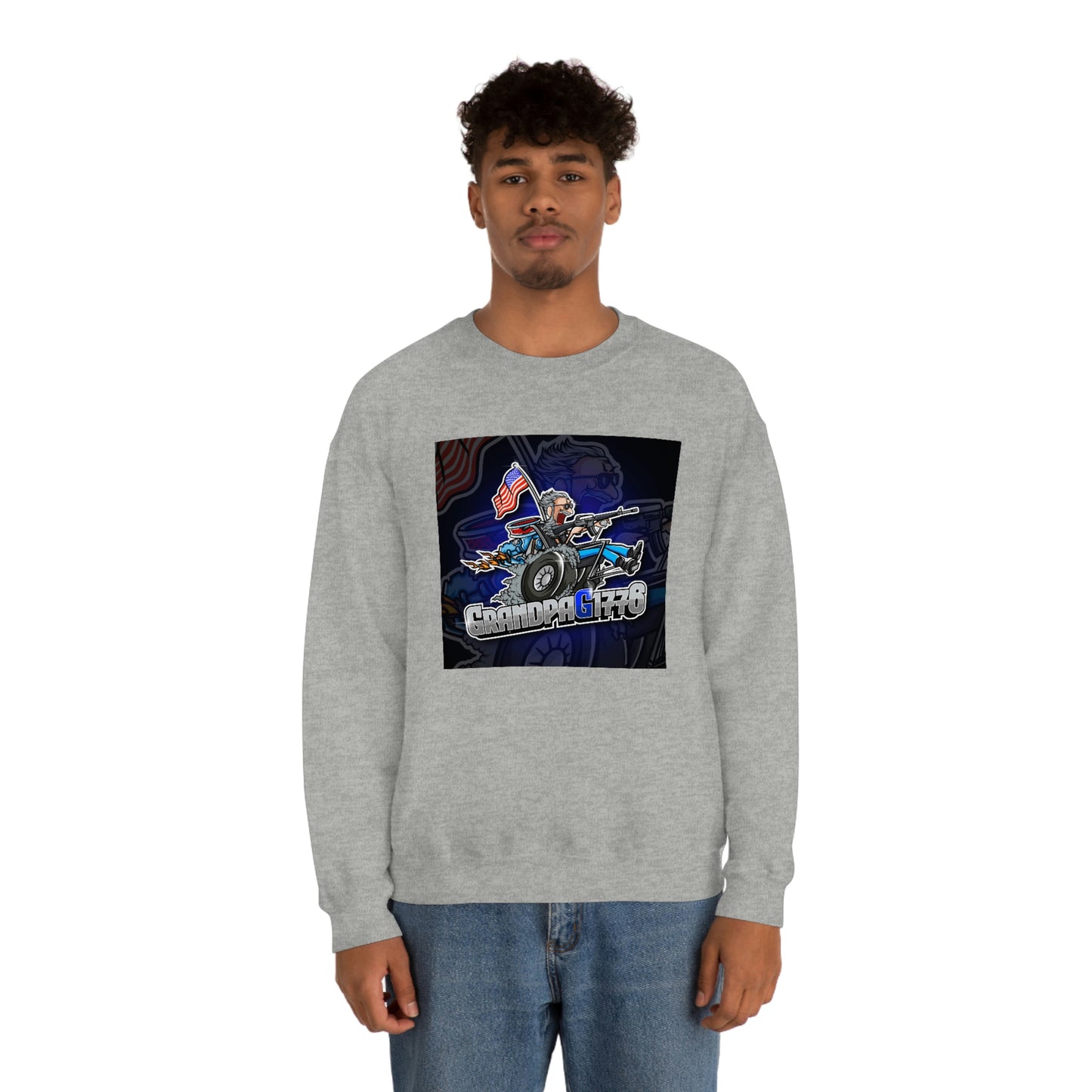 GrandpaG Silhouette Unisex Sweatshirt