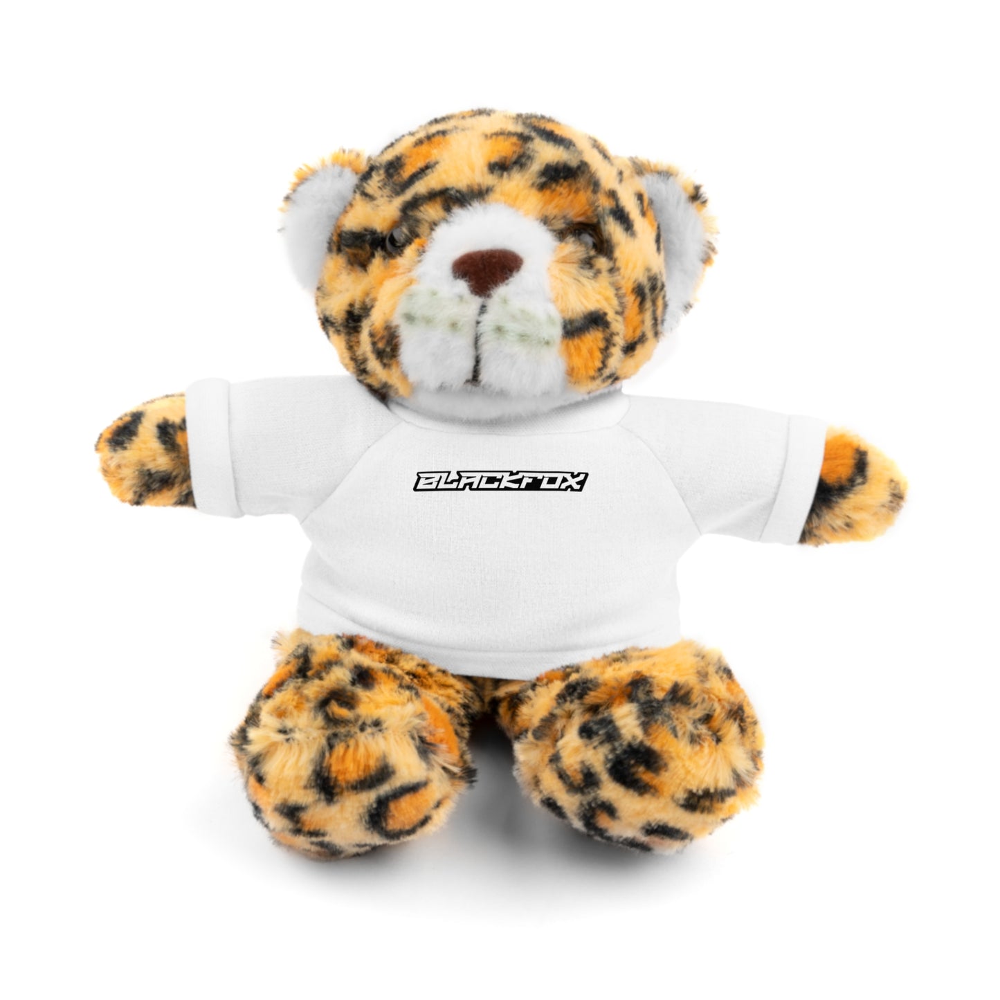 BlackFox Text Stuffed Animals with Tee