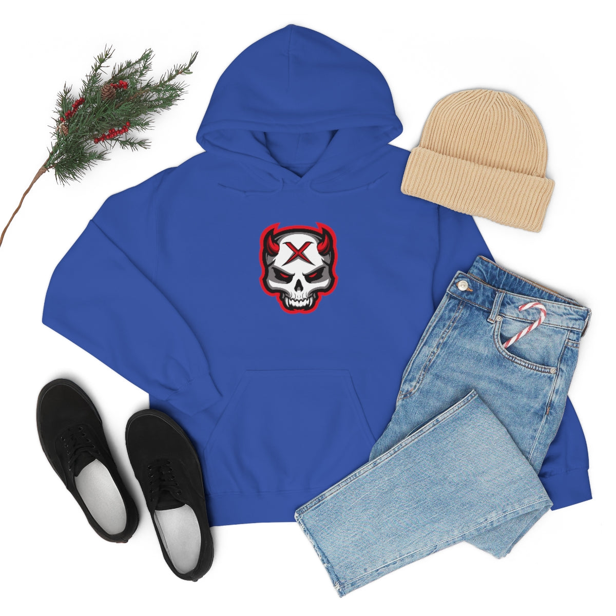 Red Bit Unisex Hoodie