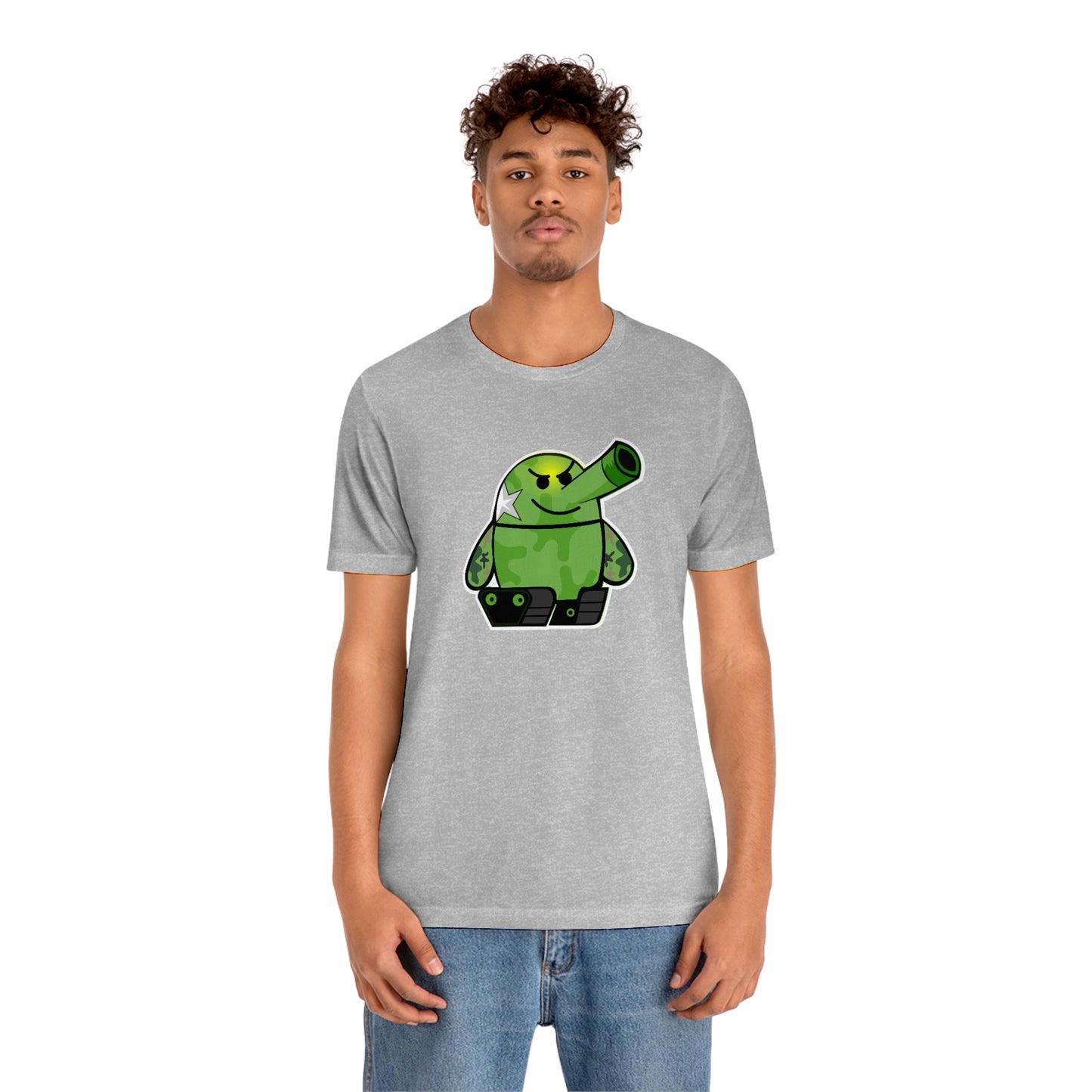 Smarmy Tank Cartoon Unisex T-shirt