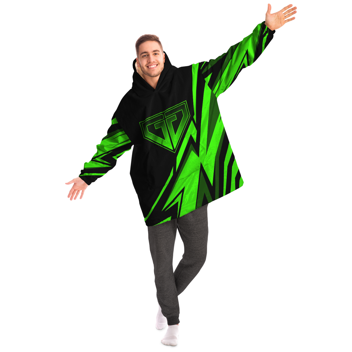 JJ Green Giant Gamer Hoodie