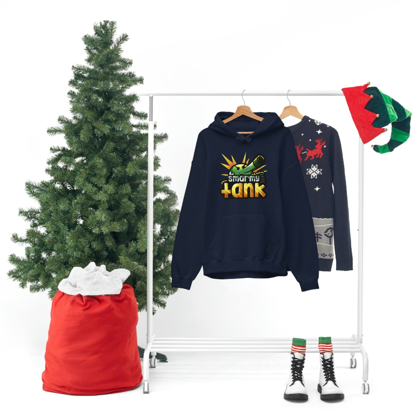 Smarmy Tank Unisex Hoodie
