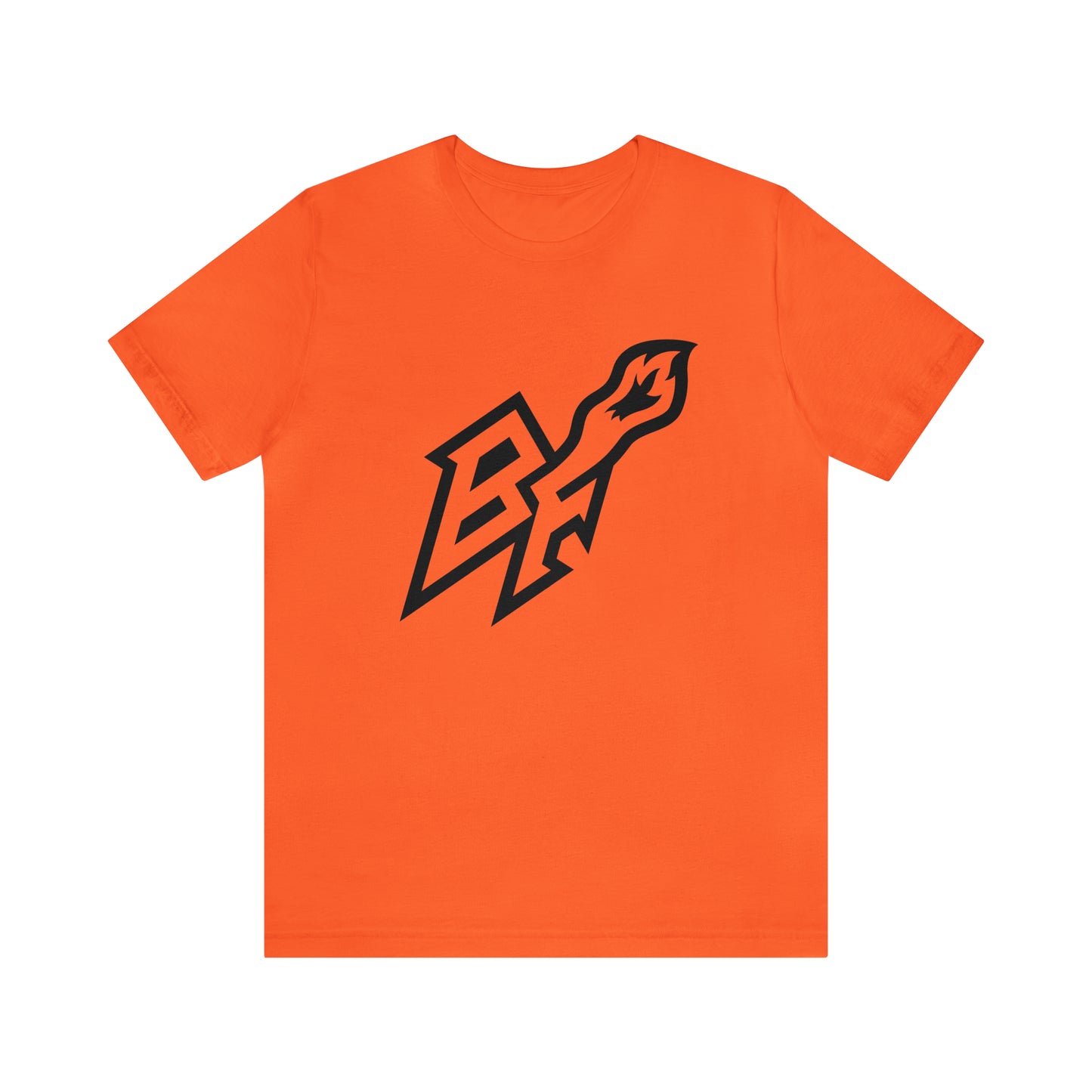 BlackFox Unisex T-shirt W/Black Logo