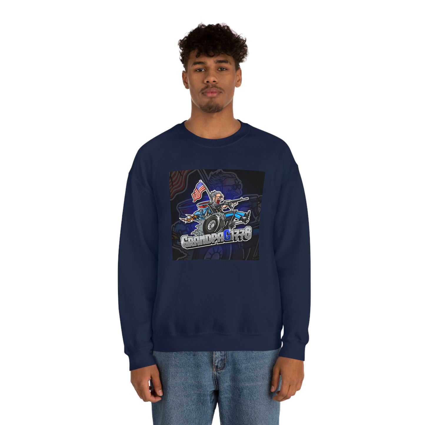 GrandpaG Silhouette Unisex Sweatshirt