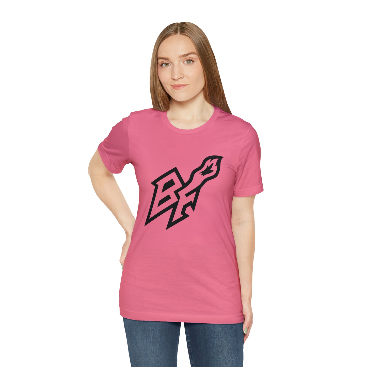 BlackFox Unisex T-shirt W/Black Logo