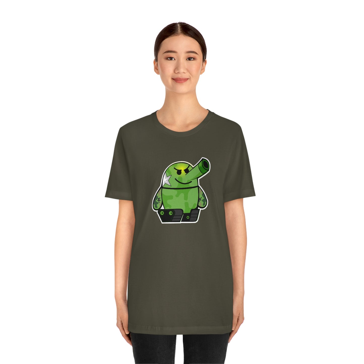 Smarmy Tank Cartoon Unisex T-shirt