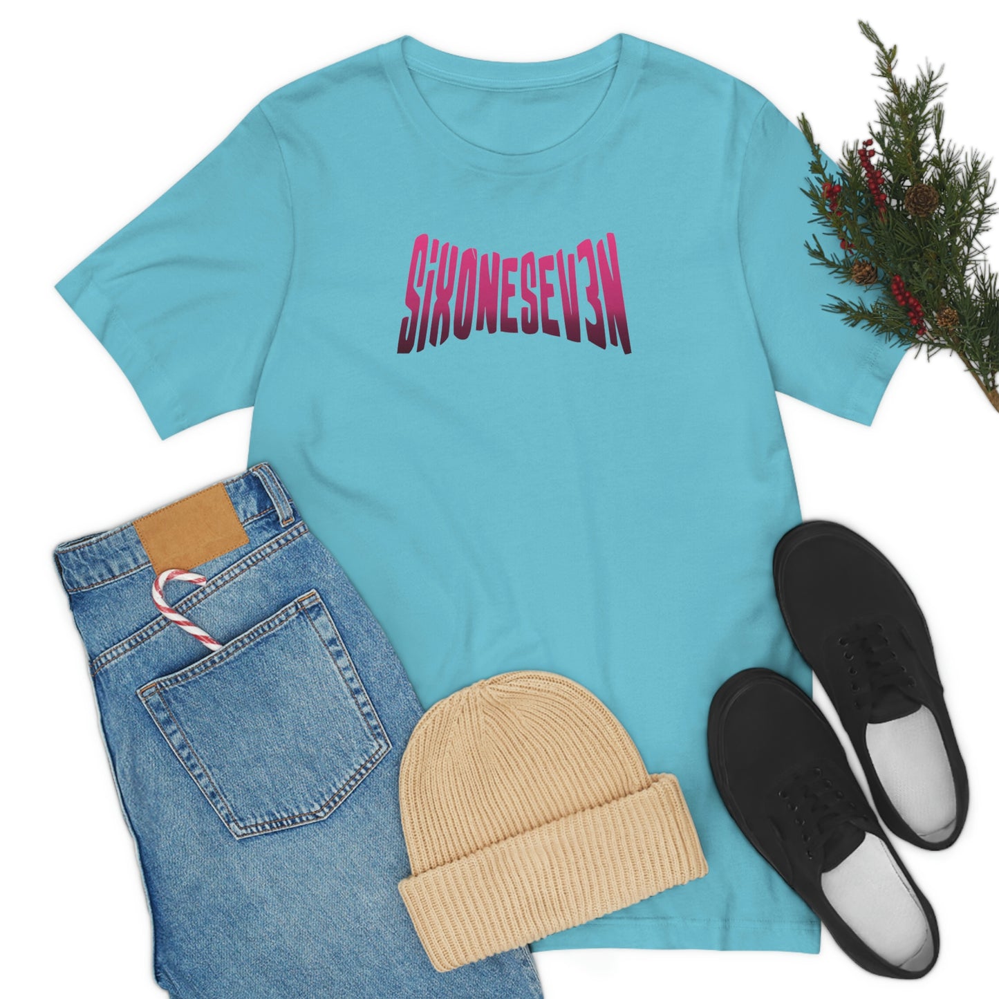 SixOneSev3n Text Unisex T-shirt