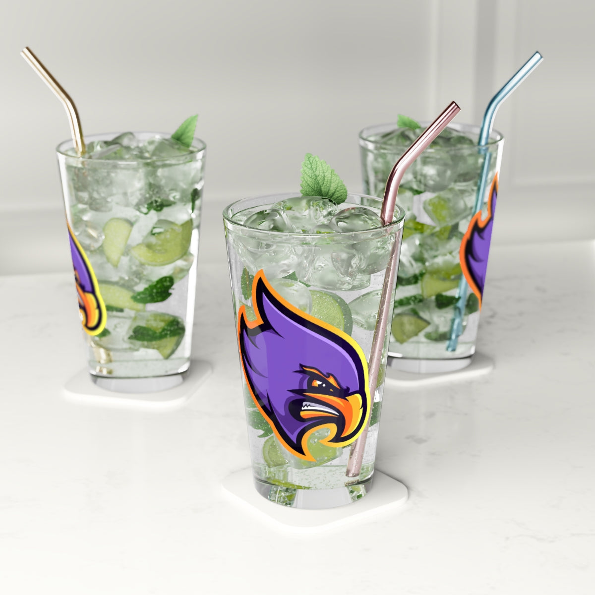 Angry Gaming Pint Glass, 16oz