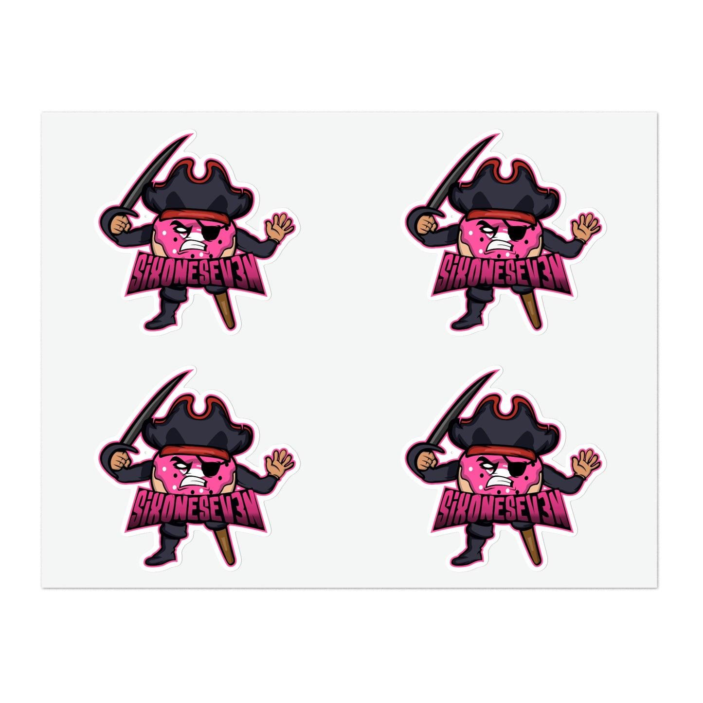 SixOneSev3n Sticker Sheets