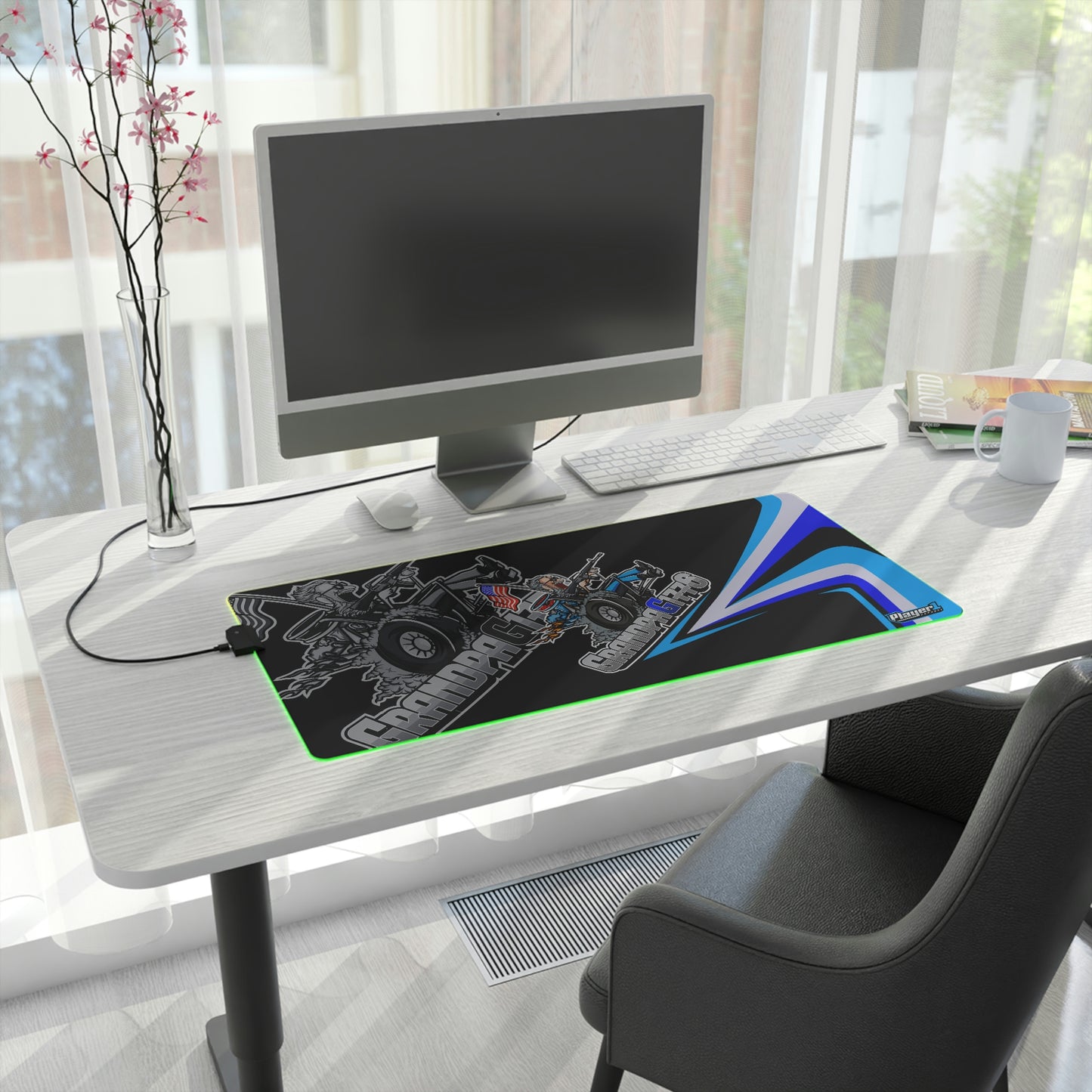 GrandpaG LED Gaming Mouse Pad