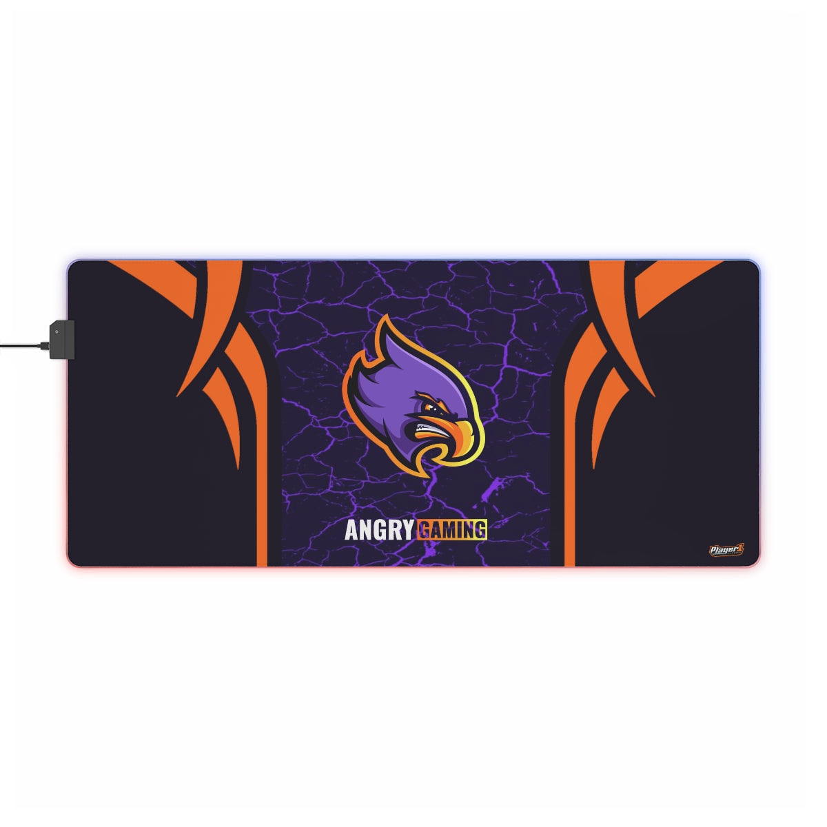Angry Gaming LED Gaming Mouse Pad