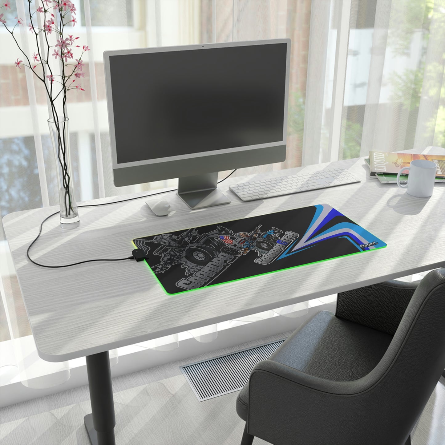 GrandpaG LED Gaming Mouse Pad