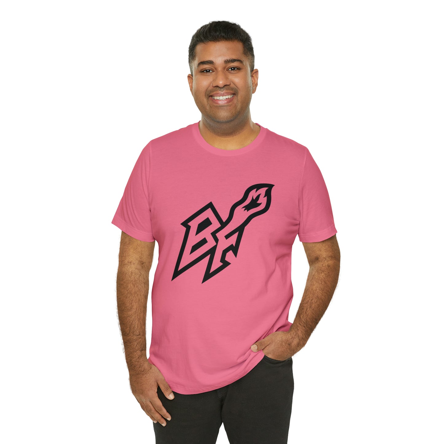 BlackFox Unisex T-shirt W/Black Logo