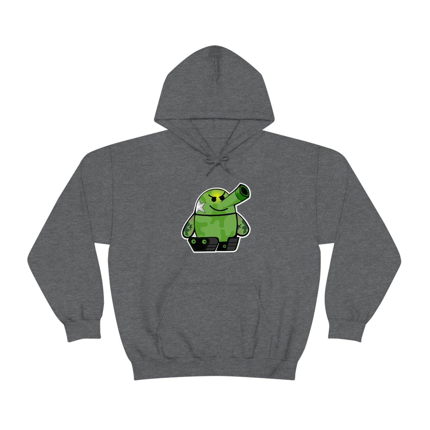 Smarmy Tank Cartoon Unisex Hoodie