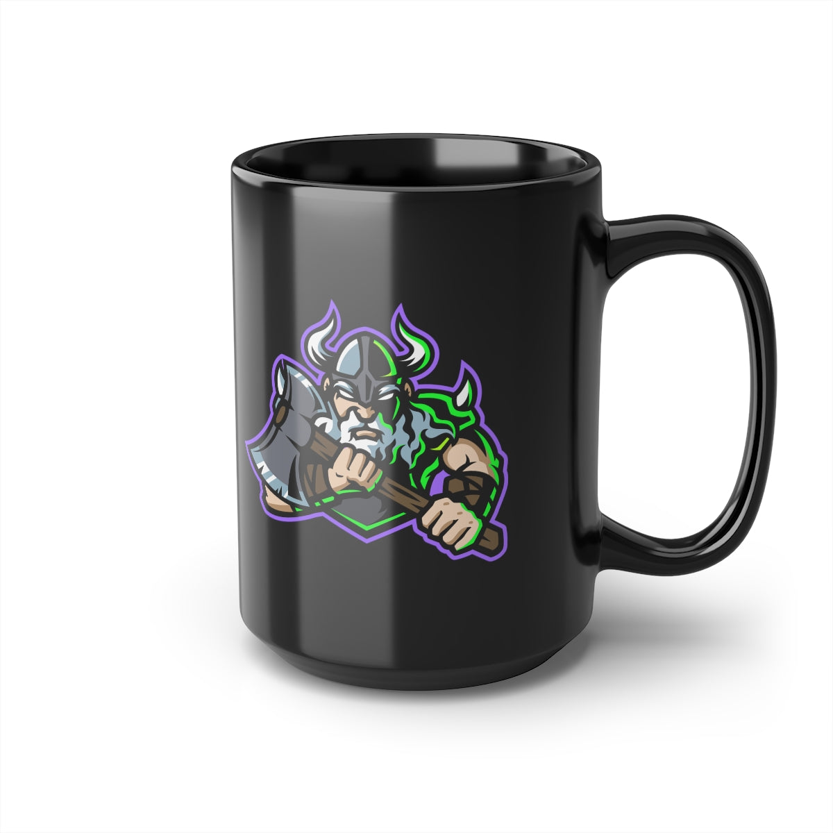 Rated R Viking Black Mug, 15oz